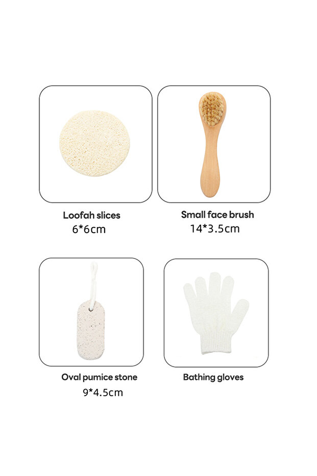 5-Piece Bear Love Bath Set - 8