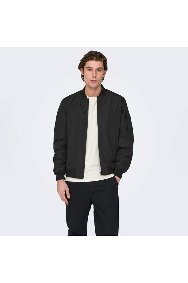 Erkek Ceket Siyah 22023287 Onsjoshua Bomber Otw - 3