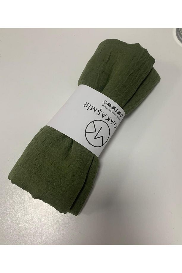 MODAKAŞMİR YEŞİL BAMBU ŞAL - 6