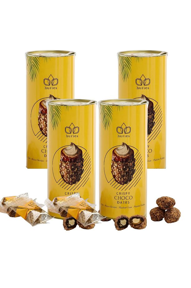 Çıtır Belçika Çikolatalı Hurma crispy choco dates 200 gr X 4 Adet - 2