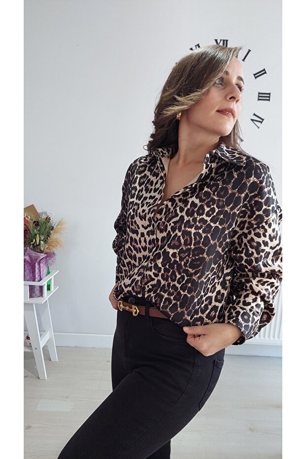 Leopar gömlek - 4