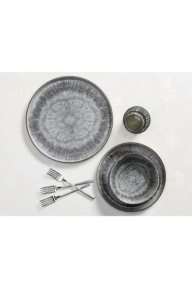 Stoneware Iris 3 Parça Tek Kişilik Yemek Takımı 04SWA000235 - 1
