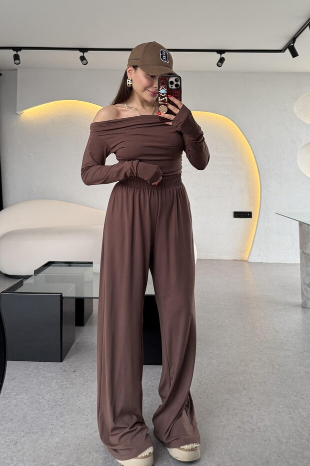Women's New Season Boat Neck Modal Set