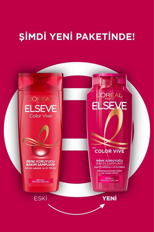 5'li Elseve Color Vive Renk Koruyucu Bakım Şampuanı 300 ml - 7