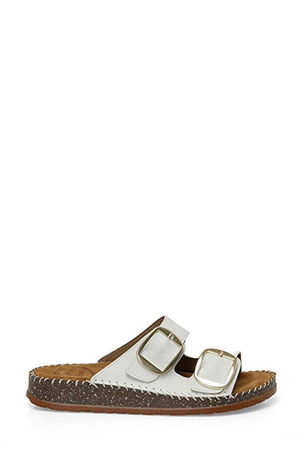 105143 .Z5Fx White Women's Slippers