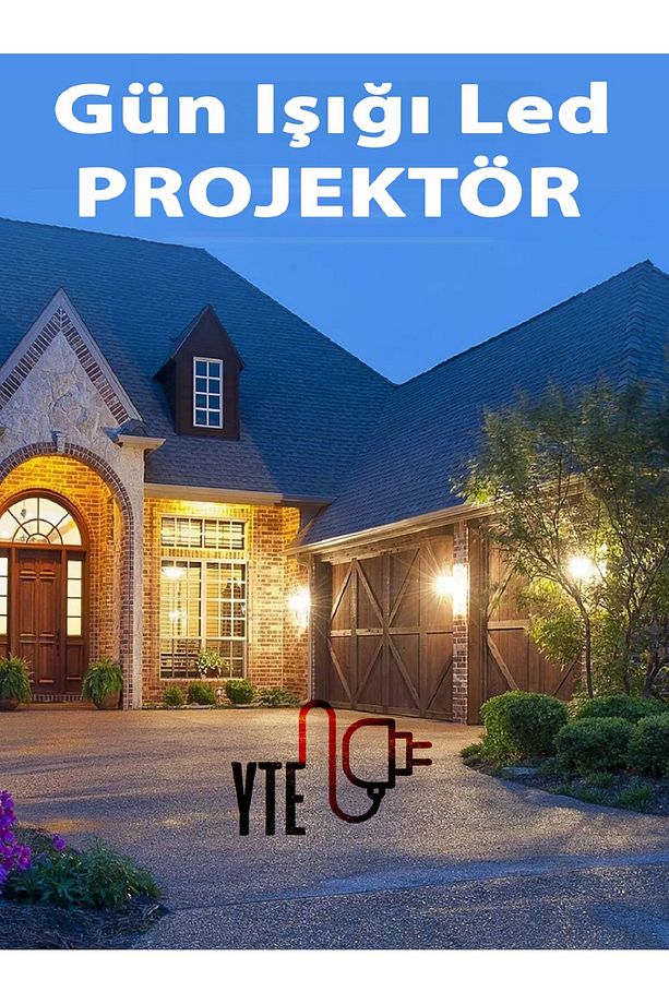 Led Projektör 100 W Gün Işığı Ip 66 Su-toz Geçirmez Smd Led Yüksek Işık - 5