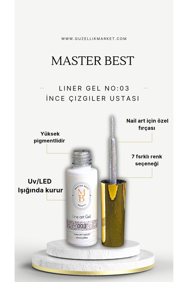 MASTER BEST Liner gel 10ml