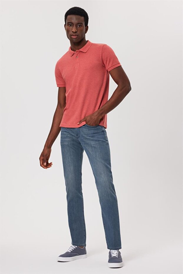 Miles Men's Polo Neck T-Shirt K. Mercan