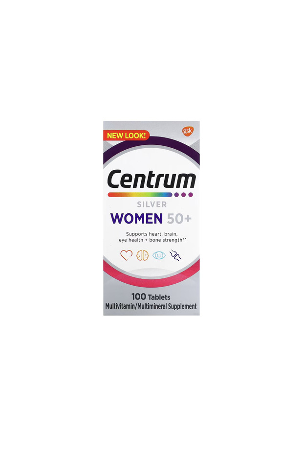 Silver Women 50+ 100 Tablets