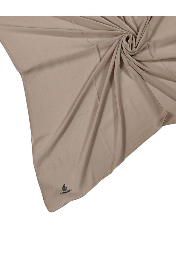 Mısırlı Eşarpları Düz Renk Krep Eşarp 100x100 Cm - 1