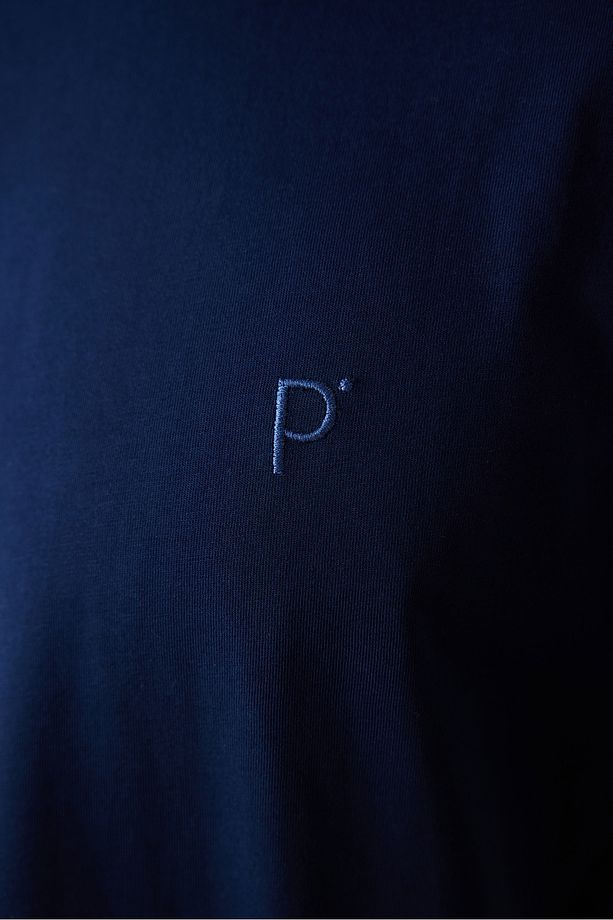 Blue Şort Pijama Takımı - 4