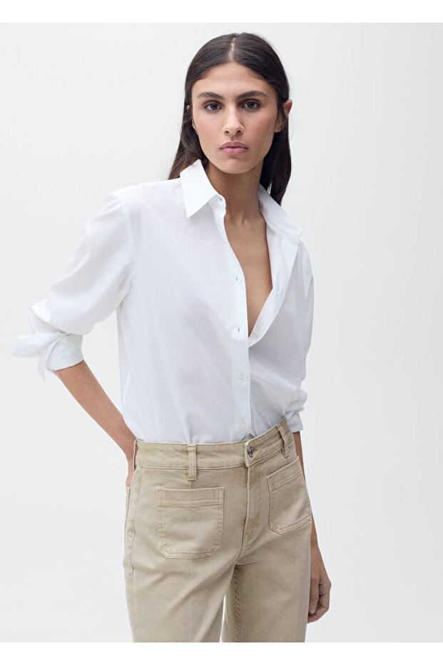 Cepli flare jean pantolon - 7