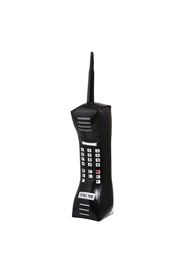 Black 1pc Oversized Inflatable Big Brother Mobile Phone 70cm/27.56inch Party Decoration Simulation P