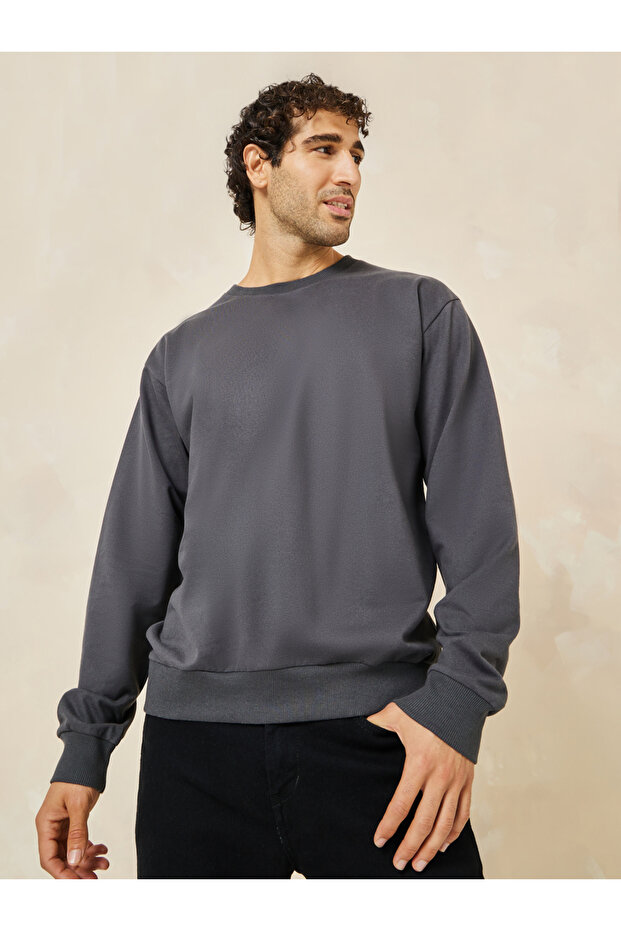 Relaxed Fit Terry Sweatshirt