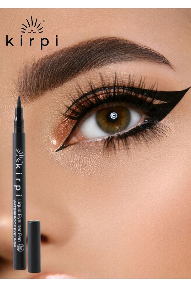 KİRPİ AKMAYAN EYELINER GÖZ KALEMİ 'Siyah' - 4