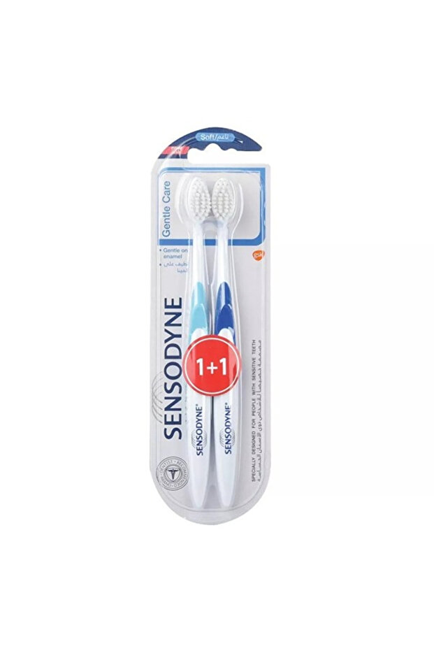 Sensodyne Gentle Care Soft Toothbrush (1+1 Free)