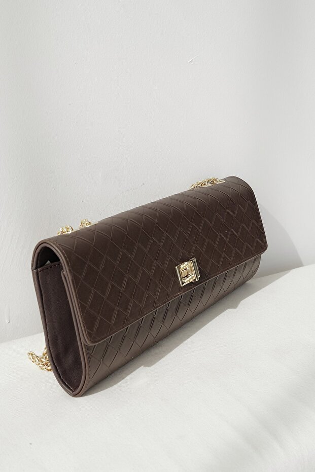 Patterned Rectangular Bag - 2