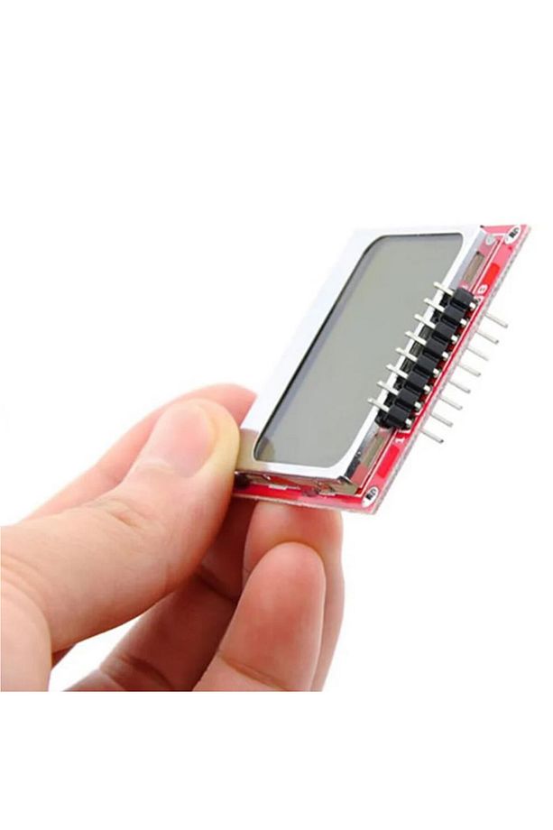 5110 84x48 Lcd Modül  84 x 48 Pixel Grafik Lcd Display Ekran 5V Beyaz Arka ışık Gösterge Menü Resim - 6