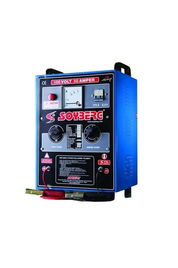 12v-100v Şarj Redresörü 30 A (AKÜ ŞARJ CİHAZI) (AMPER AYARLI) - 1
