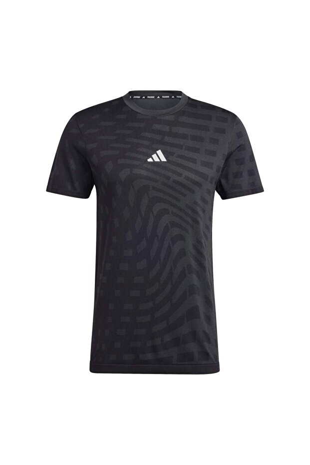 Gym + Training Seamless Erkek Yuvarlak Yaka Tişört - 5