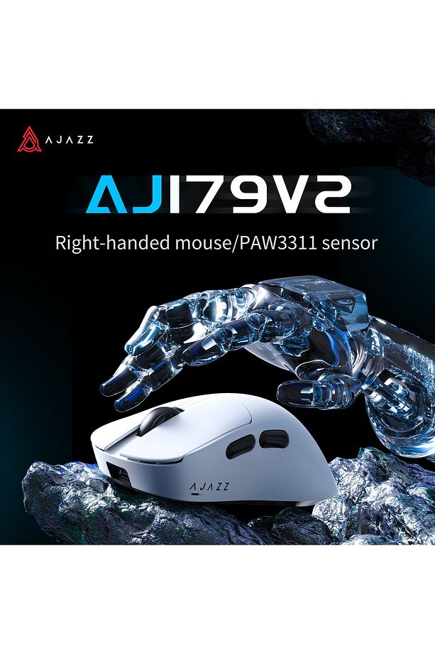 Ajazz Aj179v2 3 Modlu 1000hz 12.000 Dpı Paw 3311 Optik Sensör Gaming Mouse - 8