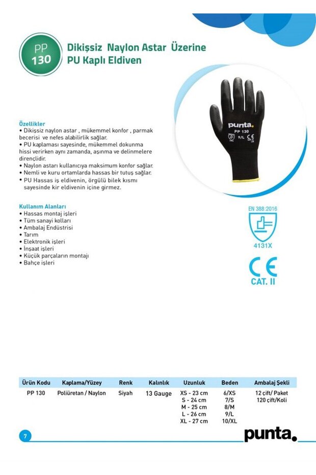 Pu Eldiven ·| Pp 130 - 3