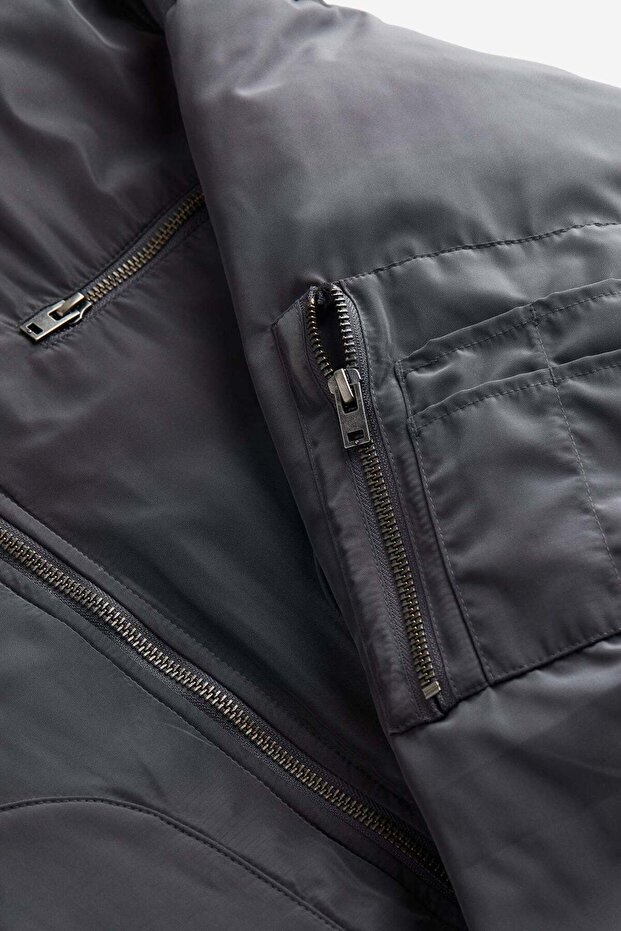 Down bomber jacket - 2