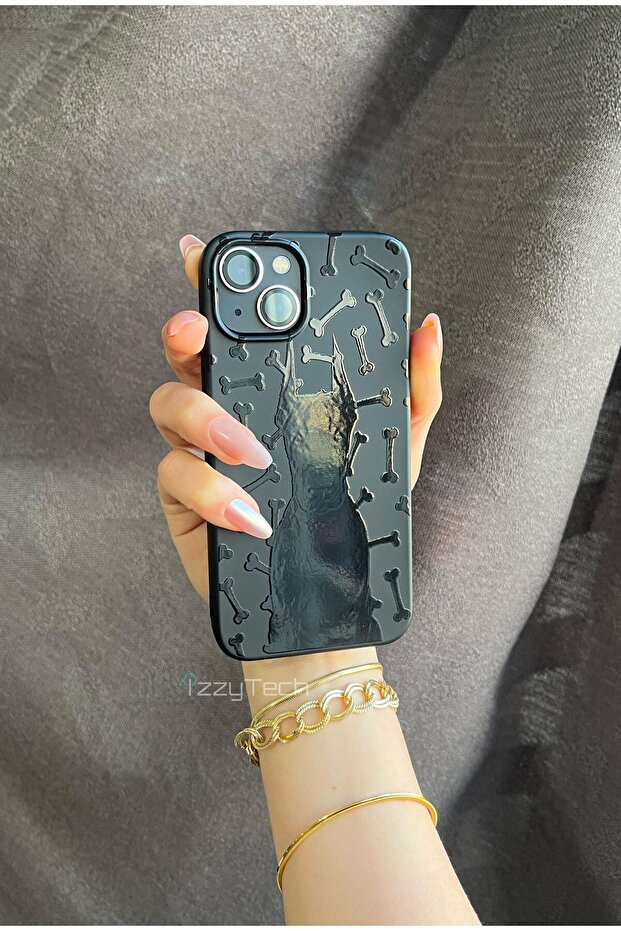 حافظة هاتف بنمط إطلاق ممتاز مطبوعة من السيليكون المخملي المتوافق مع هاتف iPhone 14 PLUS - 3