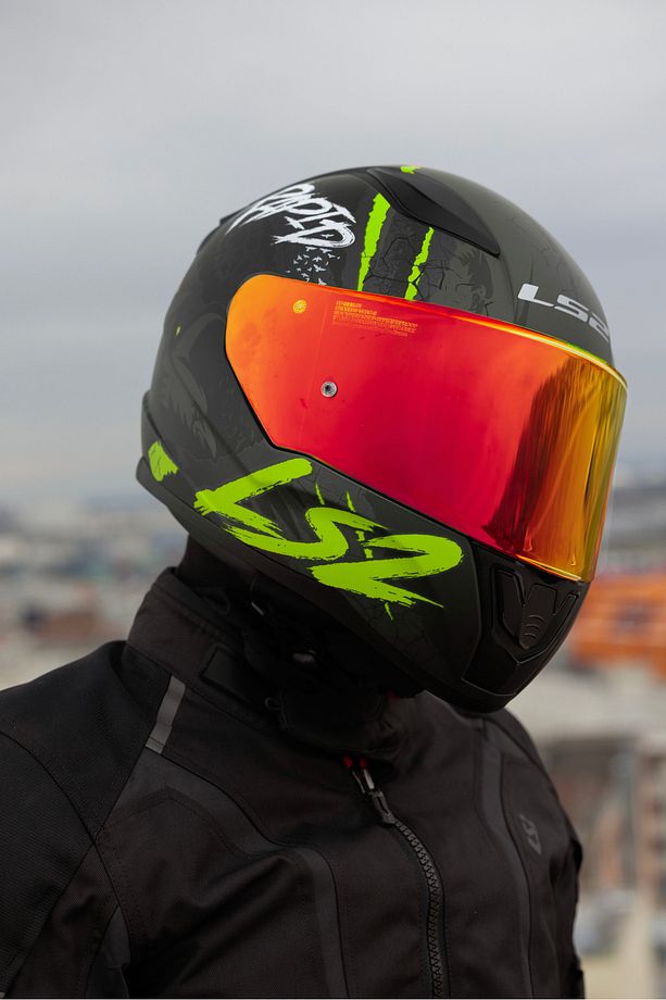 RAPID 2 RAVEN MAT SİYAH-GRİ-NEON SARI KASK - 5