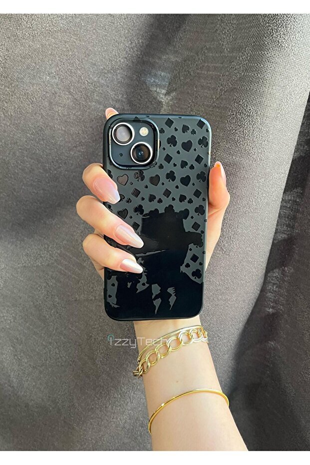 حافظة هاتف بنمط إطلاق ممتاز مطبوعة من السيليكون المخملي المتوافق مع هاتف iPhone 14 PLUS - 1