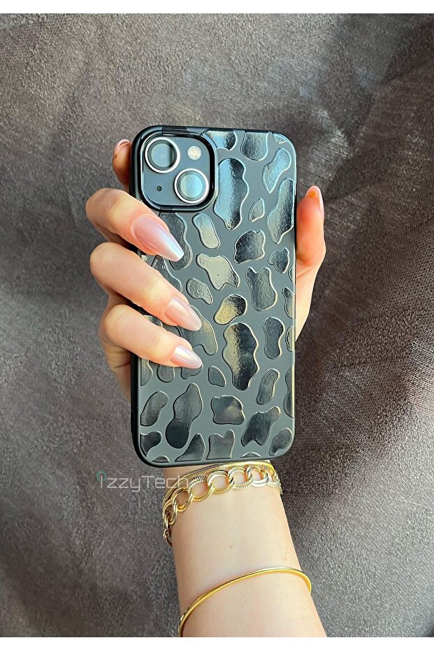 حافظة هاتف بنمط إطلاق ممتاز مطبوعة من السيليكون المخملي المتوافق مع هاتف iPhone 14 PLUS - 1