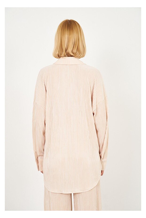 Piliseli Örme Gömlek - 6