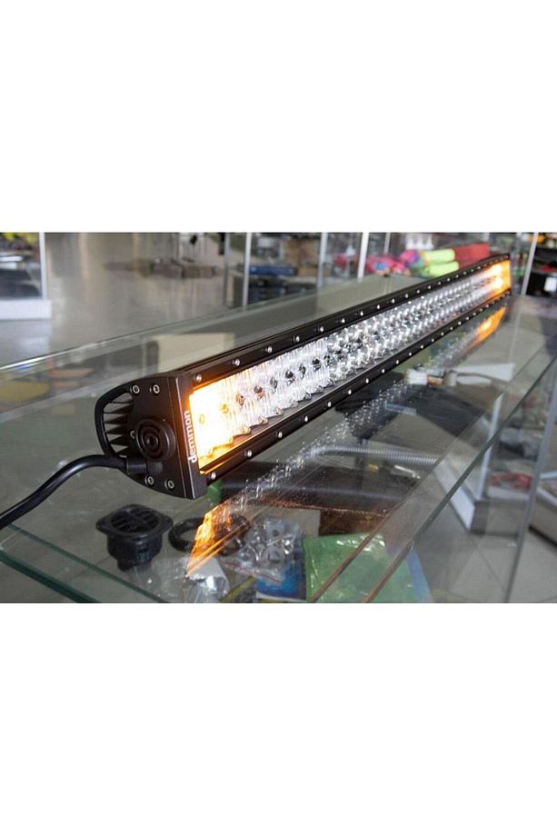 10v-30v Led Bar Off-road Çift Sıra 240 W Mercekli Sarı Çakarlı (1072 X 78 X 80 MM) - 3