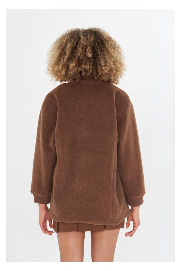 Kaşe Bomber Ceket - 3