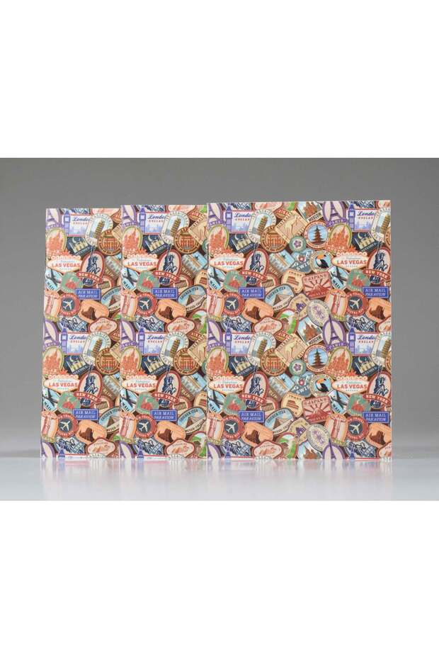 Pul Mini 3'lü Not Defter - 1