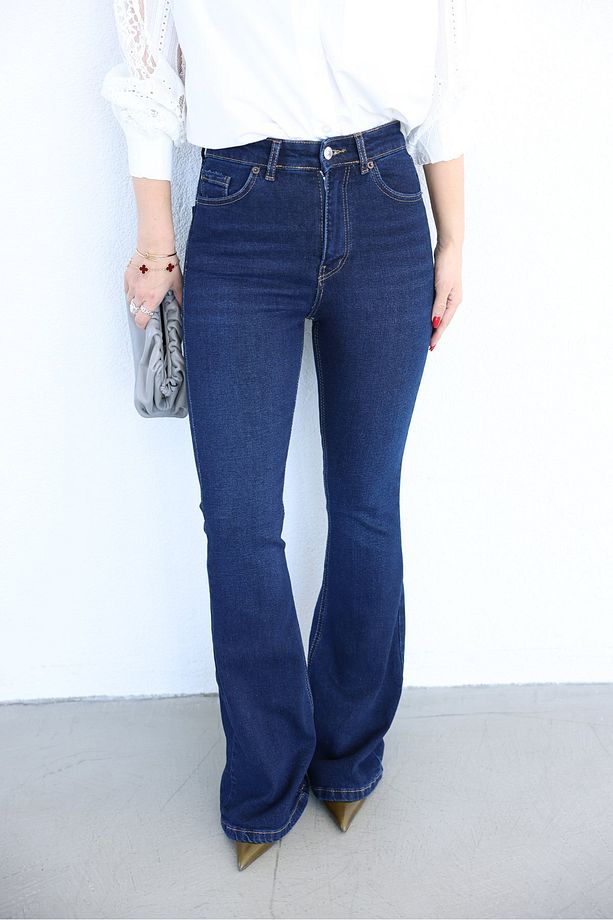 İspanyol Paça Basic Jean - 4