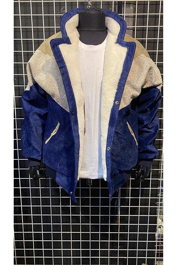 VİNTAGE KÜRKLÜ OVERSİZE MONT - 6