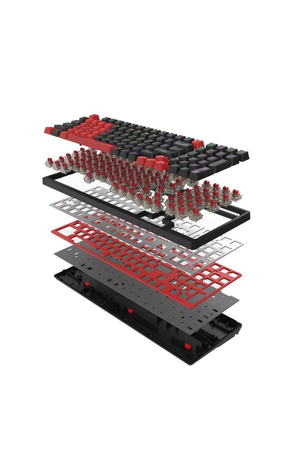 A4Tech Bloody S98 FIRE BLACK Hot Swappable Kablolu RGB Mekanik Gaming Klavye - 3