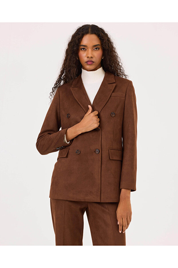 Seçil Süet Ceket - 6