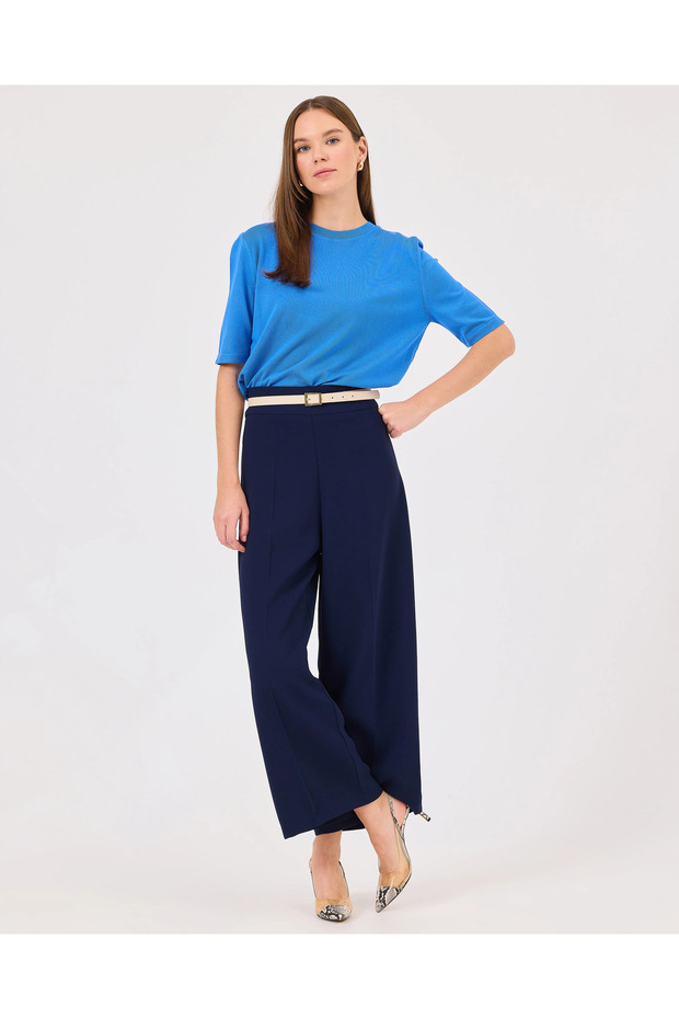 Geniş Paçalı Pantolon - 1