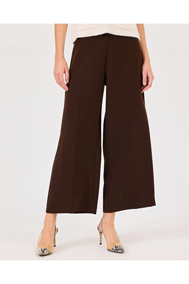 Geniş Paçalı Pantolon - 3