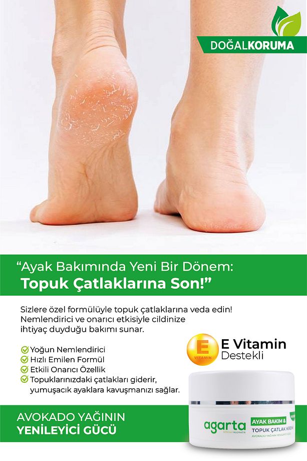Ayak ve Topuk Çatlak Bakım Kremi 100 Ml - 3