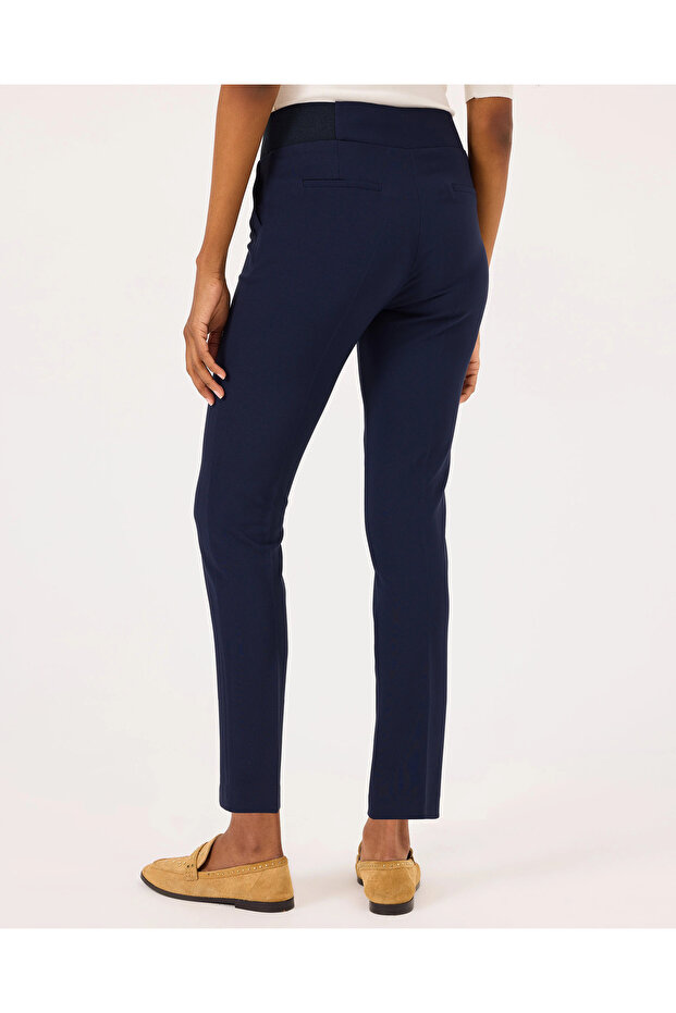 Çift Düğmeli Bilek Boy Pantolon - 2