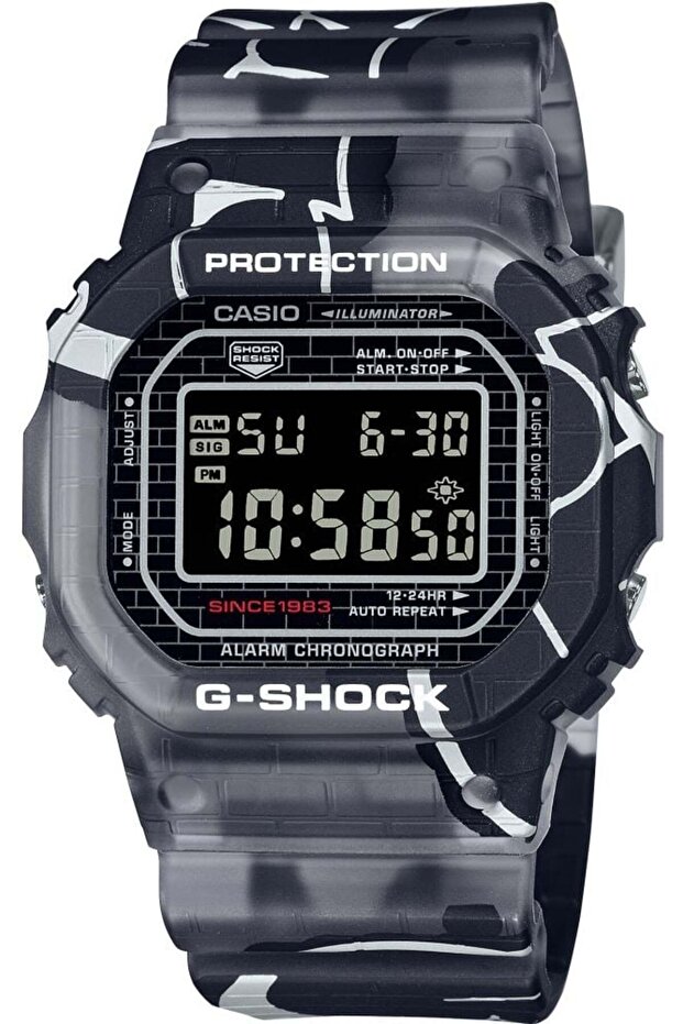 ساعة G-Shock Graffiti Art Special Edition DW-5000SS-1DR
