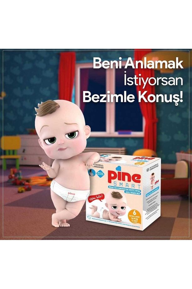 Smart Akıllı Bebek Bezi 16 Adet - 2