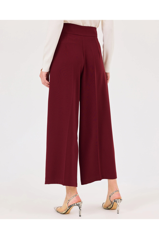 Geniş Paçalı Pantolon - 4