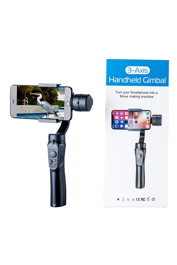 E3-Axis S5B Taşınabilir Selfie Çubuk Gimbal Telefon Sabitleyici - 5