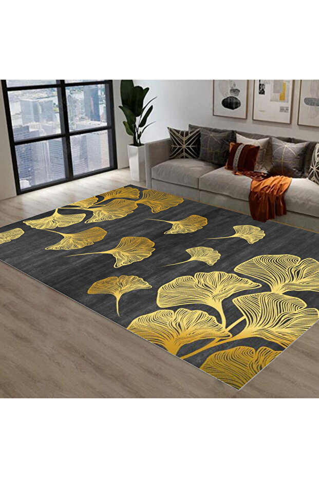 سجادة مستطيلة ناعمة الملمس متعددة الألوان 160*230 سم - 2