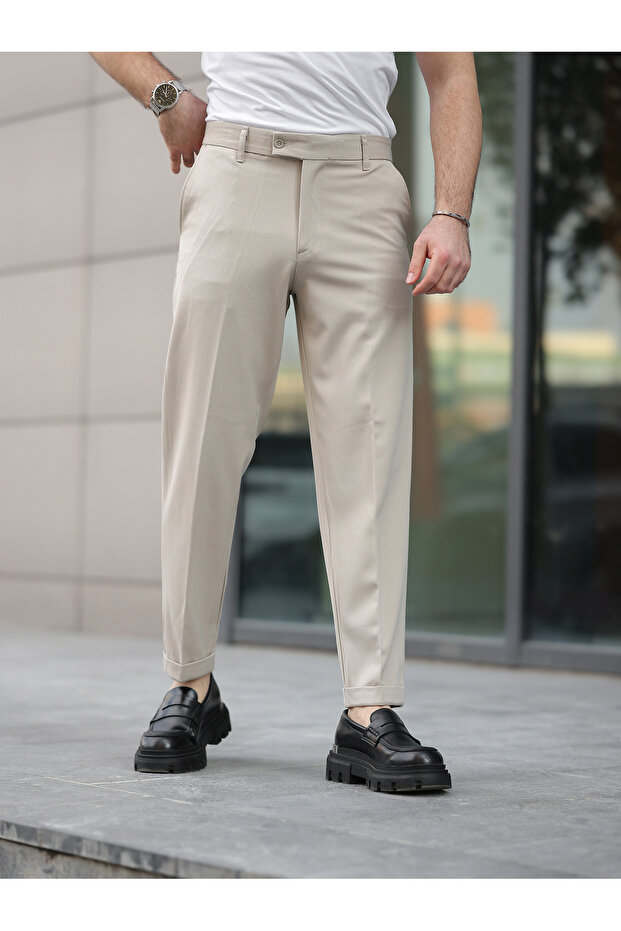 Men's Premium Double Leg Waist Supported Fabric Pants