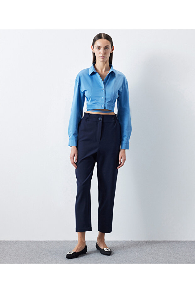 Pantaloni drapeați - 1